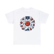 Basketball Universe Unisex Heavy Cotton T-Shirt Medium