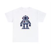 Rad Robot Unisex Heavy Cotton T-Shirt Large