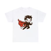 Little Super Hero Unisex Heavy Cotton T-Shirt Large