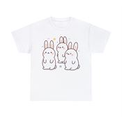 Bunny Wonderland Unisex Heavy Cotton T-Shirt Large