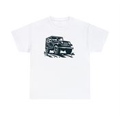 Rugged Off-Road Vehicle Unisex Heavy Cotton T-Shirt Medium