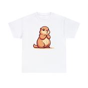 Delightful Prairie Dog Unisex Heavy Cotton T-Shirt Large