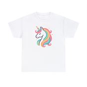Unicorn Unisex Heavy Cotton T-Shirt Small